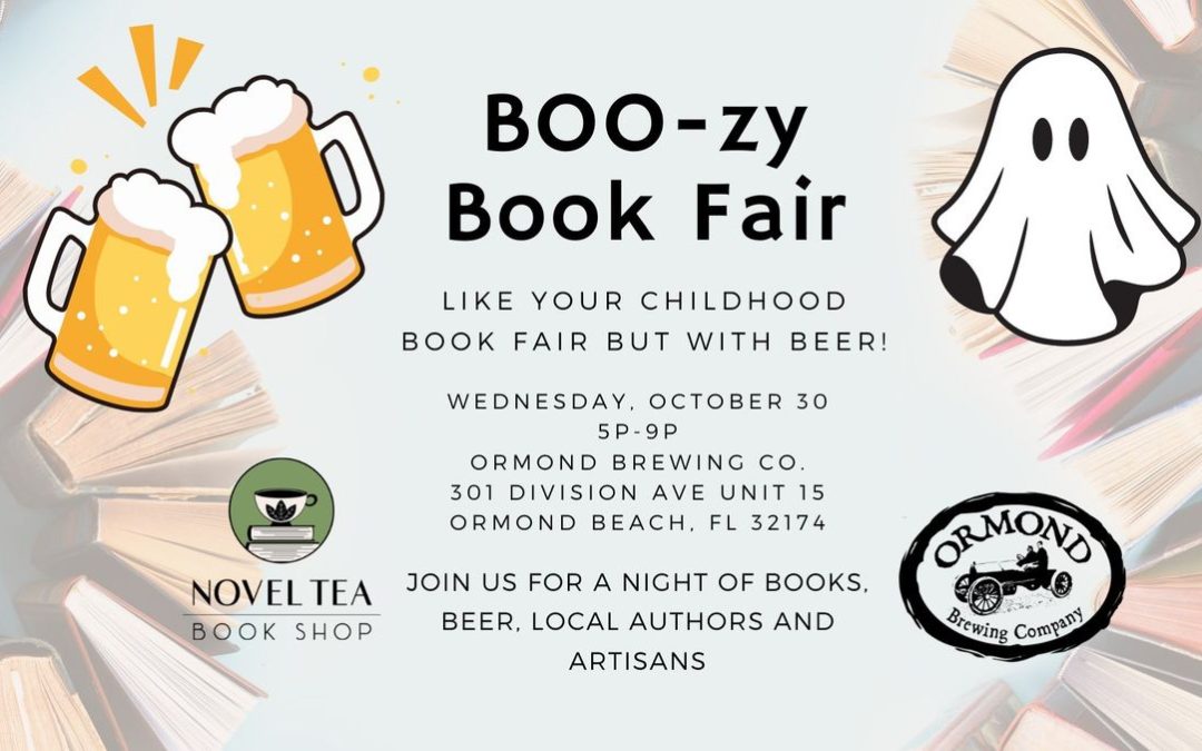 Celebrate Halloween With Books and Brews at the BOO-zy Book Fair!